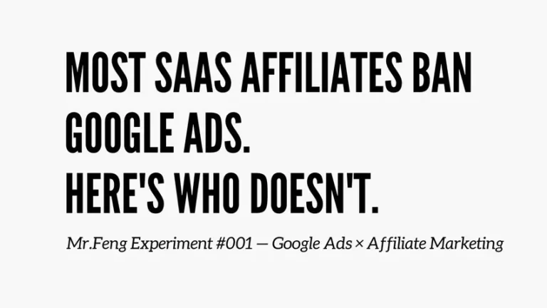 Featured image for article about which SaaS affiliate programs allow Google Ads promotion
